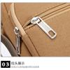 Bolsa de Hombro de Lona para Suministro Transfronterizo, Bolso Satchel para Hombre, Casual Cruzado, Publicitario, Regalo, Bolsa para Puesto