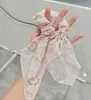 Diadema de cinta de moda, estilo ins fresco y moderno, cuerda para el pelo de lazo suave, dulce y elegante, accesorio para el cabello de alto valor estético
