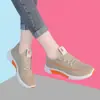 Nuevos Zapatos Deportivos Transpirables de Tejido Volador para Mujer 2025, Zapatos Casuales Ligeros con Superficie de Malla, Versátiles Zapatos Finos de Running para Verano