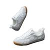 Nuevos Zapatos para Hombre 2025 Primavera y Verano de Corte Bajo con Cordones Malla Blancos Versátiles Suela Suave Transpirables Casuales Modernos