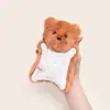 Fábrica de Pelúcia Jintian Pingente de Pelúcia Confortável de Animal Pequeno Estilo Europeu Charme de Bolsa Fofo Pequeno Presente