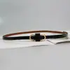 Cinturón de Cuero para Mujer, Cinturón Delgado de Piel Genuina, Estilo Chanel, Cinturón Sencillo para Mujer, Accesorio de Cintura Casual, Hebilla en Forma de S al por Mayor, Estilo para Viajar al Trabajo