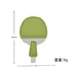 Colgante de Raqueta de Tenis de Mesa Estilo Deportivo, Cuatro Colores, Material de Cuero PU, Accesorio Versátil para Bolsas, Llaves, Mochilas, En Stock