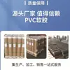Rollo Completo de Vidrio Blando Transparente de PVC Transfronterizo Grado Alimenticio Película Suave Tablero de Cristal Material para Mantel de PVC Vidrio Blando Escarchado