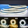 Tira de luz LED COB super brillante bajo voltaje para el hogar sala de estar techo armario lámpara lineal autoadhesiva ingeniería de techo barra de luz suave
