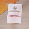 Pasador de Acetato Minimalista Coreano, Pin de Hoja de Sauce, Pin Lateral Gradiente Retro de Nicho, Pin para Flequillo, Elegante Accesorio para el Cabello