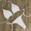 Conjunto de Bikini Sexy para Verano con Diseño Acolchado, Ropa Sexy Tradicional para Mujer, Estilo Push-Up