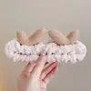 Faixa de cabeça para lavar o rosto, faixa de cabelo para maquiagem e máscaras faciais, design antiderrapante, faixa de cabeça de desenho animado, acessório de cabeça estiloso e fofo