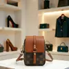 Bolso para Teléfono de Estilo Retro con Estampado Transfronterizo de Nicho para Mujer 2026 Nuevo de Alto Valor Ligero a la Moda Versátil Bolso de Hombro Cruzado
