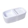 Comida e Água para Gatos de Estimação Transfronteiriça Novo Alimentador Dois em Um Reciclagem de Água para Gatos Dispensador de Água