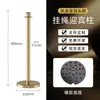 Fábrica de Origem de Foshan Colunas de Metal Personalizáveis com Cordas de Suspensão, Barreiras de Isolamento de Linha de 1,0m, Postes de Sinalização de Segurança