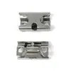 Accesorios de herrajes para ventanas abatibles de aleación de aluminio de puente roto 35 alambre superior simple acero inoxidable 201 punto de bloqueo antirrobo barra de bloqueo juego de cuatro piezas