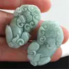 Un colgante de jade valiente para mercancía Colgante de jade valiente de Myanmar colgante de jade colgante de jade colgante de jade valiente para hombres y mujeres al por mayor