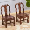 Taburete Pequeño de Madera Maciza Silla con Respaldo Taburete Infantil Taburete Bajo Silla Pequeña Hogareña Caoba Silla de Boda Sala de Estar Sofá Mesa de Café Taburete