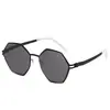 Nuevas Gafas de Sol Metálicas de Alta Gama para Hombre Verano Gafas de Sol Retro Transfronterizas para Hombre Gafas de Sol para Exteriores para Mujer Venta al por Mayor