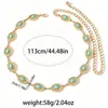 Corrente de Cintura Boho Retrô Transfronteiriça, Corrente de Barriga, Cinto Metálico Feminino com Saia, Acessório de Cintura de Alta Qualidade