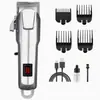 Set de Cortapelos Eléctrico Transfronterizo con Recortadora de Cabello Recargable y Máquina Cortapelos Combo