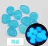Cubos de Gelo Luminosos Ecológicos em Formato, Pedras Fluorescentes Coloridas, Areia para Fundo de Aquário, Acessórios de Decoração para Aquário Atacado