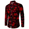Camisa de Moda para Hombre Transfronteriza Europea y Americana Talla Grande Estampado Digital Camisa Casual Transfronteriza para Hombre de Amazon
