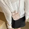 Bolsa Infantil 2026 Nueva Caricatura Lindo Moño Mini Billetera de Monedas Nicho Elegante Gato Bolso Cruzado para Niñas