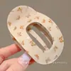 Pinza de abulón para mujer, pasador plano redondo para la nuca, pasador para sujetar el cabello, pinza curva para cola de caballo, pasador, accesorios para el cabello