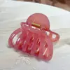 Presilha de Cabelo Retrô com Concha Vazada Transfronteiriça, Grampo de Cabelo Feminino de Abóbora, Acessório de Cabelo Presilha de Tubarão para a Parte de Trás da Cabeça
