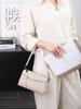 Bolso de Hombro Único para Mujer de Cuero de Flor Entera Granado, Bolso Cruzado de Gran Capacidad, Elegante y Práctico para Mujer, Suave de Cuero Genuino con Múltiples Compartimentos