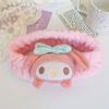 Felpa estilo japonés y coreano Lindo Yugui Accesorios para el cabello de perro Falai Terciopelo Tocado para niña Lavado de cara Maquillaje Banda para el cabello Animal Dibujos animados Pañuelo para la cabeza