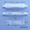Caja de cartón transparente asa de plástico papel de goma suave PE asa de caja de papel asa de tirar asa de extracción negra roja dorada engrosada en stock asa de caja de color
