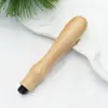 Punho Longo de Madeira de Natal, Punho de Madeira, Conjunto de Acessórios para Carimbo de Cera, Ferramenta para Derreter Cera, Atacado