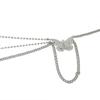Cadena de cintura multicapa con incrustaciones de diamantes de imitación, joyería de moda transfronteriza europea y americana, cadena decorativa de mariposa vintage para el cuerpo.
