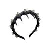 Nova Tiara de Cristal de Luxo Leve de Alta Qualidade para Adulto, Tiara Feminina Ondulada Top Alto com Presilha de Cabelo Dentada Antiderrapante