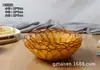Cesta Redonda em Formato de Ovo à Prova de Rattan, Bandeja em Formato de Ovo Produtos Artesanais, Cesta Trançada de Imitação de Rattan, Artesanato de Resina Azul para Alimentos Fritos
