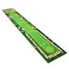 Manta para putter infantil manta para práctica de putter de golf en interiores pista de entrenamiento verde con regla fácil almacenamiento 3 m