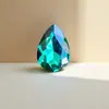 [Pedido Mínimo de 50 Peças] Strass de Vidro Irregulares em Formato de Gota d'Água com Fundo Pontiagudo para Capas de Celular, Acessórios de Roupa e Enfeites