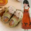 Zapatos de Princesa para Niñas con Suelas Suaves, Nuevo Modelo Otoño 2026, Zapatos Planos Florales para Bebé, Zapatos de Abuela, Zapatos Pequeños de Cuero Modernos para Niños
