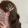 Presilha de cabelo retrô única, doce e legal, para mulheres, presilha simples de alto valor estilo francês para franja, acessório de cabelo de presilha para franja personalizado e estiloso