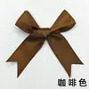 En Stock Lazo de Cola de Golondrina de Poliéster de 2.5cm Producto Terminado Accesorios para Empaque de Regalo Cinta Decoraciones DIY para Pasteles