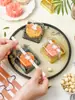 Caja de Empaque para Pastel de Luna Caja tipo Blíster Festival del Medio Otoño Piel de Hielo Yema de Huevo Pastel 2026 Modelo Nuevo 50g 100g Base Individual para Pastel Individual