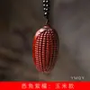 Colgante para teléfono móvil con brotes de maíz de sándalo verde, joyería bonita, llavero para teléfono móvil, fabricantes al por mayor