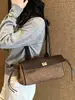Bolso tipo baguette acolchado vintage estilo Chanel, patchwork de PU mate, nuevo otoño/invierno 2026, bolso de mano/hombro casual versátil
