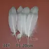 Acessórios para Joias DIY de Pena Branca Pena Branca Pena de Casamento Pena de Ganso Pena de Peru Acessórios Decorativos