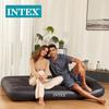 Intex Auténtica Original Azul para Acampar al Aire Libre Cama Inflable Doble Dobladillo Colchoneta de Aire Colchoneta de Aire Cama Venta al por Mayor