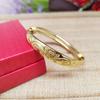 Pulseira de Cobre Atacado Pulseira Flor de Ameixeira Cor Cobre Puro Pulseira de Seda Brilhante Aberta Run Jianghu Fornecimento de Barraca