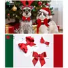 Coleira de animal de estimação, prendedor BB, toalha de baba, decoração de roupa, laço, acessórios, serviço personalizado, fita