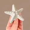 Accesorio para el Cabello Estilo Ins de Moda, Estrella de Mar Dulce y Fresca para Mujer, Pinza Lateral Tridimensional Colorida, Adorno para el Cabello Versátil, Dulce y Moderno