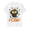 Camiseta F-Caw-F Frango Bagunçado Engraçado Pássaro Galo Fcawf Meme
