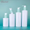 Botella de Plástico Vacía Personalizada de 200ml/300ml/350ml/400ml con Boca Larga para Loción, Aceite, Esencia Cosmética