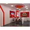 Estación de Trabajo de Fiesta VR Roja Educación Campus Inteligente Sala de Experiencia de Estudio Plataforma Interactiva Multijugador Equipo Todo en Uno