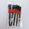 Herramienta/gadget maravilloso para limpiar, barrer y quitar el polvo del borde del embellecedor interior: cepillo de cerdas, cepillo suave para el borde del embellecedor interior de la salida de aire acondicionado.